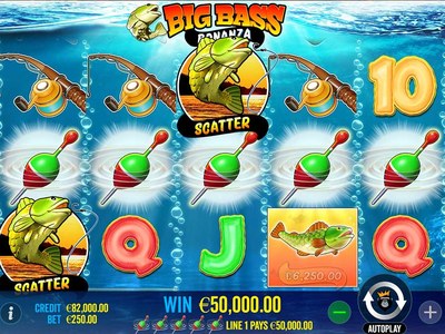 Игровой автомат Big Bass Bonanza — Pragmatic Play